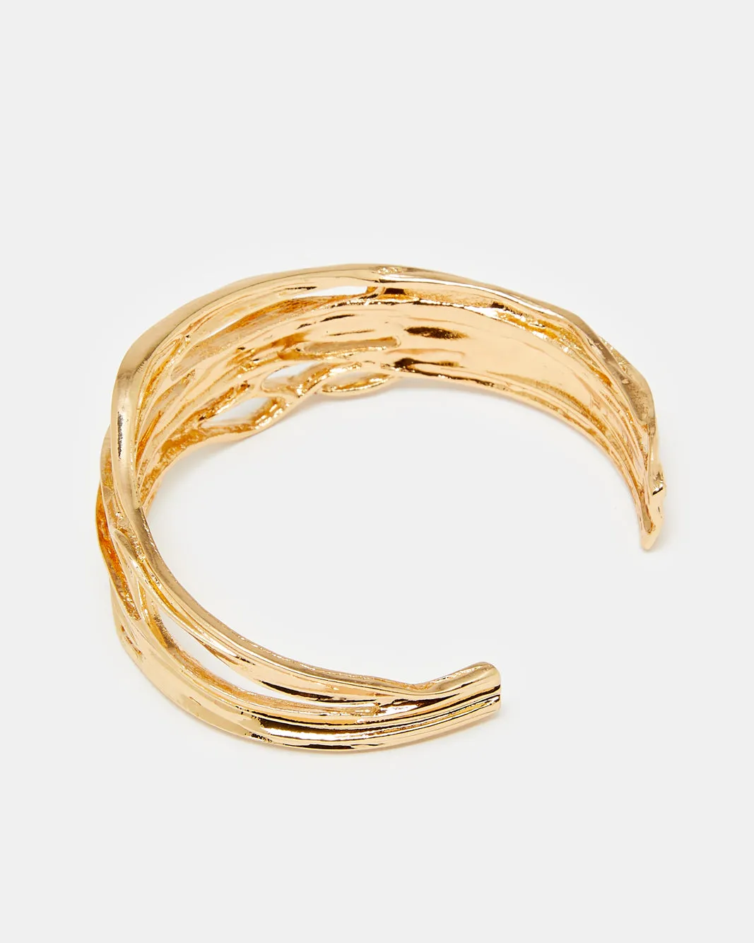 Women Gold Embellished Cuff sold by Redtag product image thumbnail 2