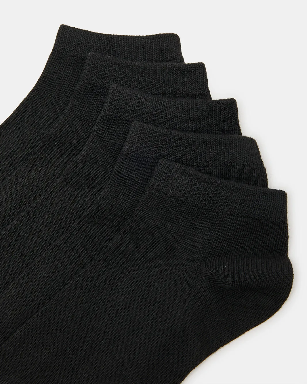 Women Black Ankle Box Socks (10 Pairs) sold by Redtag product image thumbnail 2