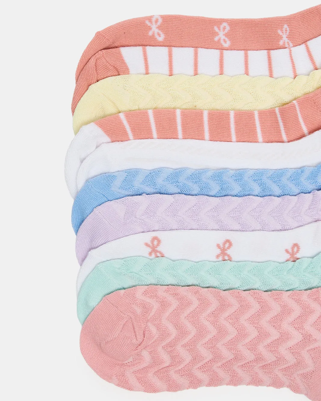 Women Assorted Ankle Box Socks (10 Pairs) sold by Redtag product image thumbnail 2