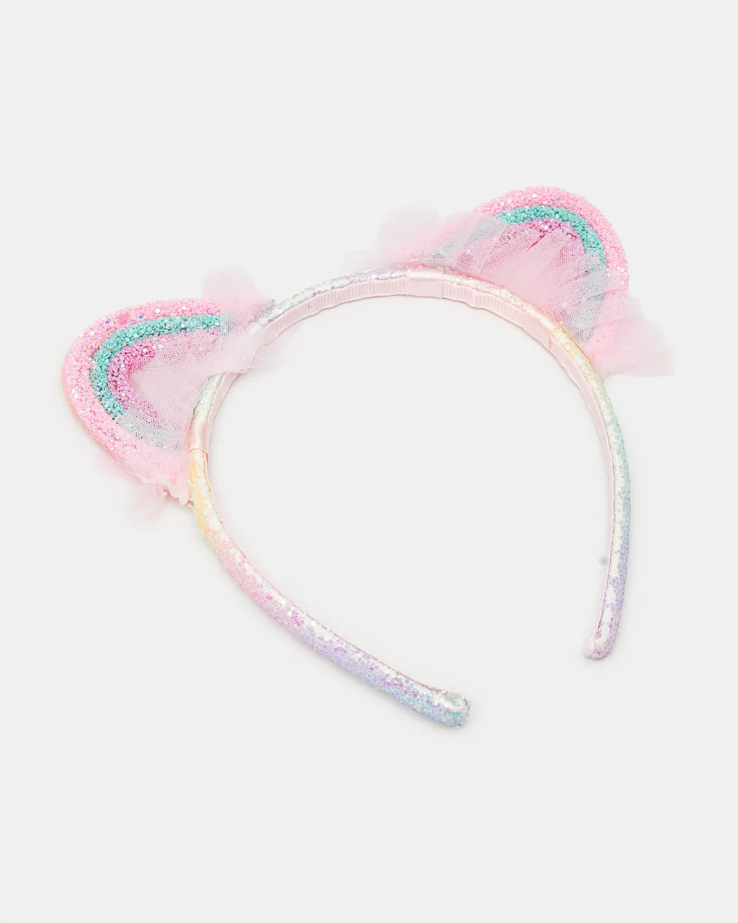 Girls Pink And Purple Hairband sold by Redtag