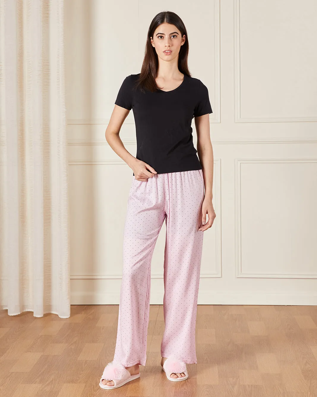 Women Pink Printed Pajama Bottoms sold by Redtag product image thumbnail 2