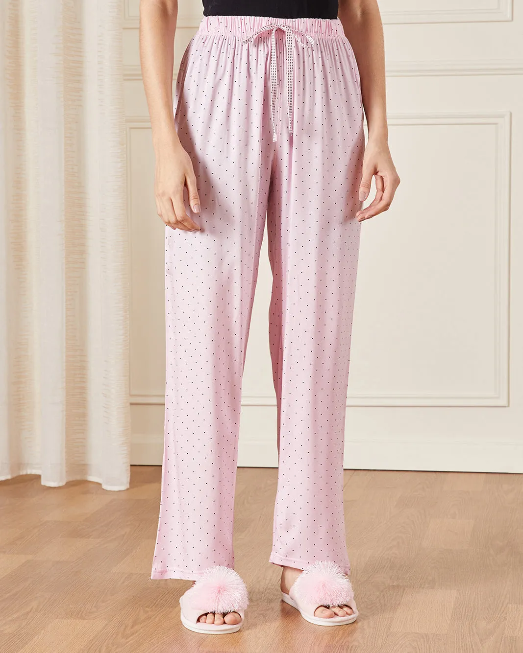 Women Pink Printed Pajama Bottoms sold by Redtag