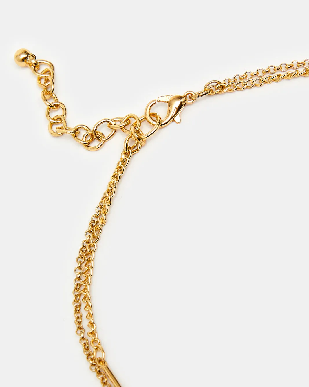 Girls Gold Embellished Necklace & Bracelets & Earring (4 Piece) sold by Redtag product image thumbnail 3