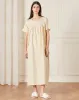 Women Yellow Printed Nightgown sold by Redtag
