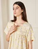 Women Yellow Printed Nightgown sold by Redtag