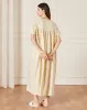 Women Yellow Printed Nightgown sold by Redtag