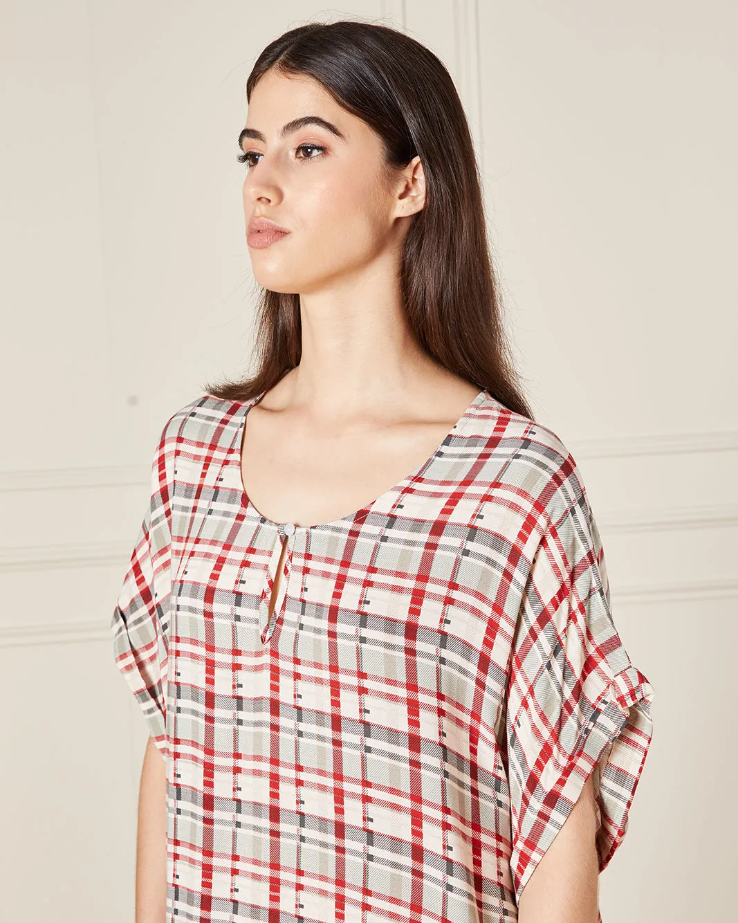 Women Red Printed Nightgown sold by Redtag product image thumbnail 2