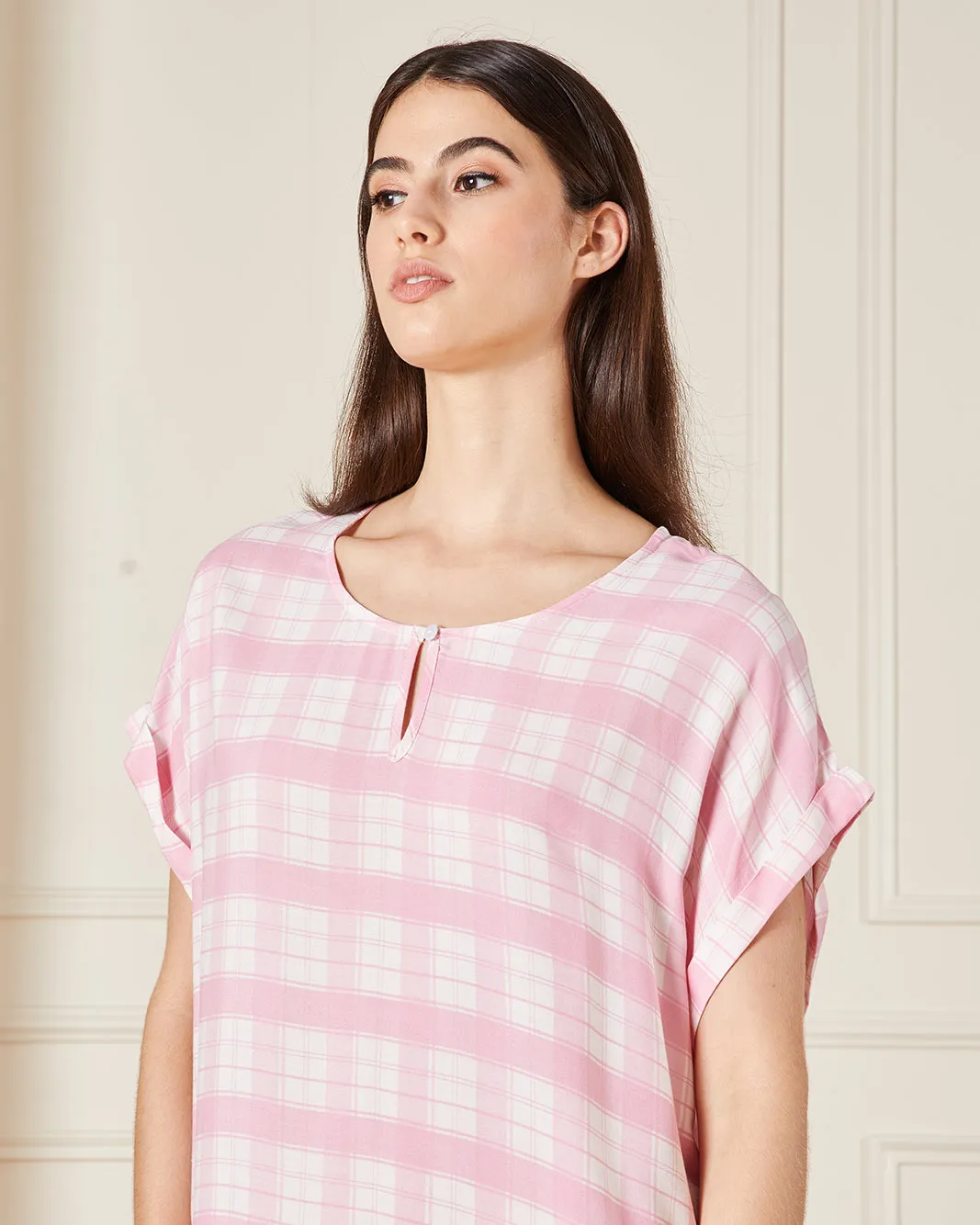 Women Pink Printed Nightgown sold by Redtag product image thumbnail 2