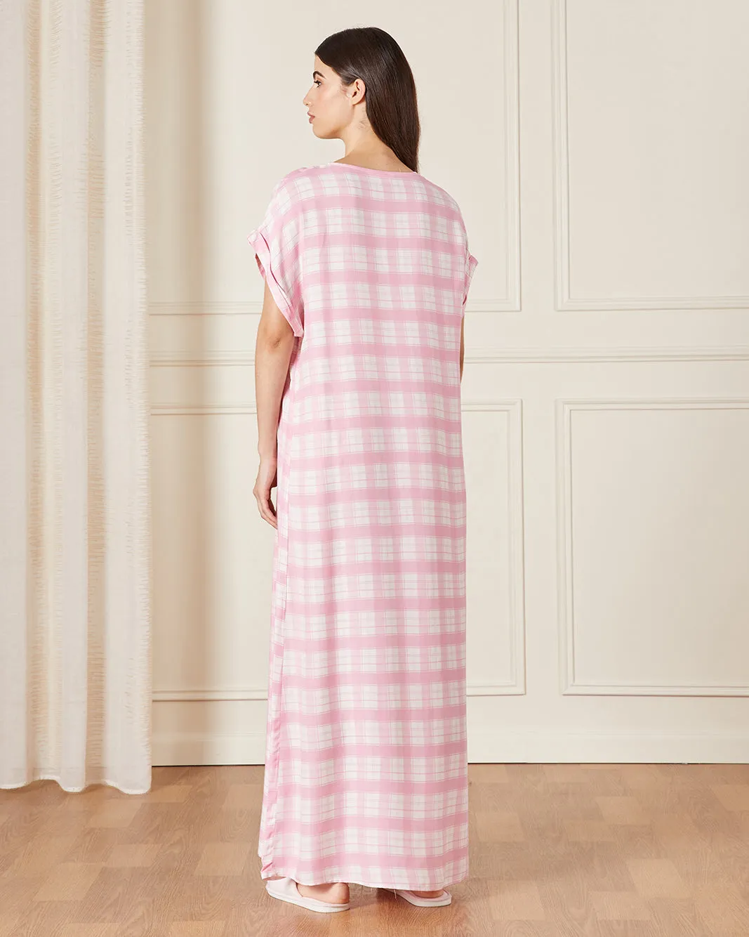 Women Pink Printed Nightgown sold by Redtag product image thumbnail 3