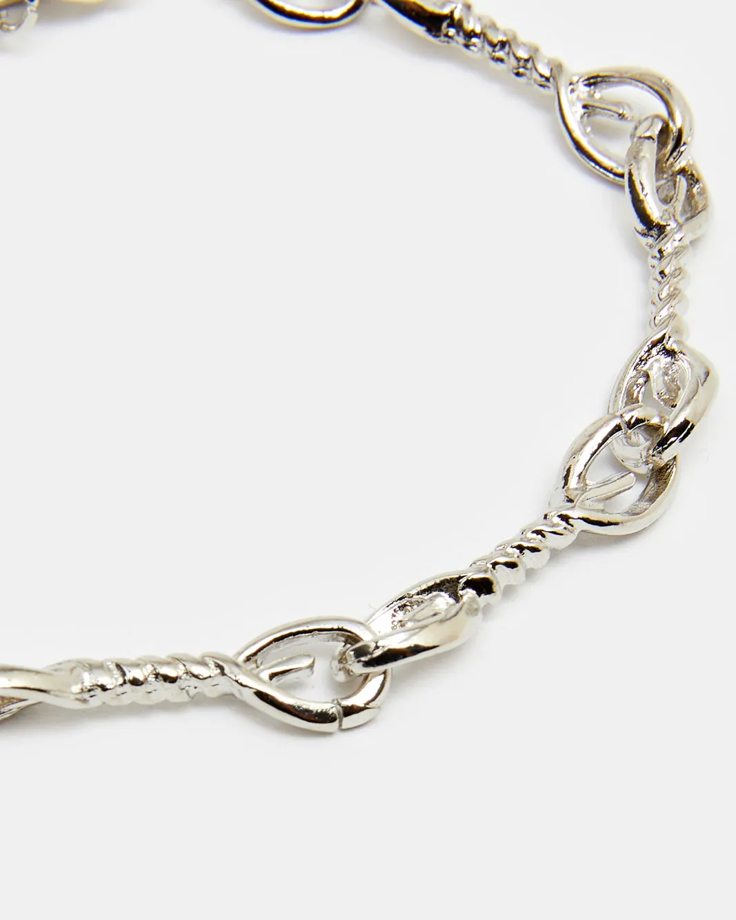 Women Silver Embellished Bracelet Set (Pack of 4) sold by Redtag product image thumbnail 5