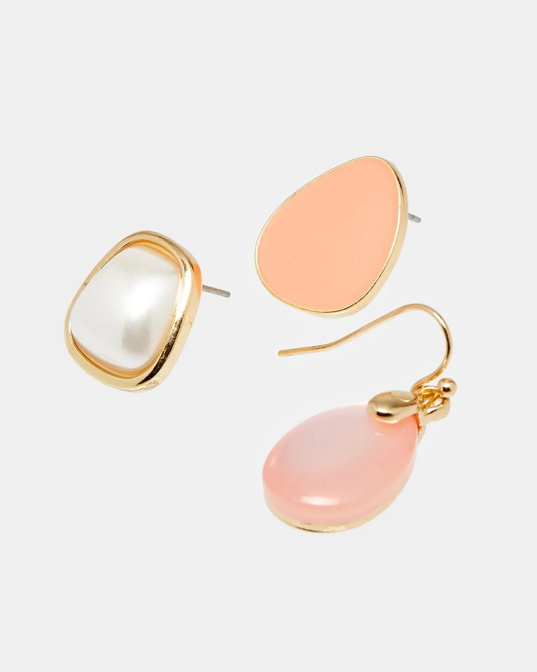 Women Assorted Embellished Earrings (3 Pairs) sold by Redtag product image thumbnail 2