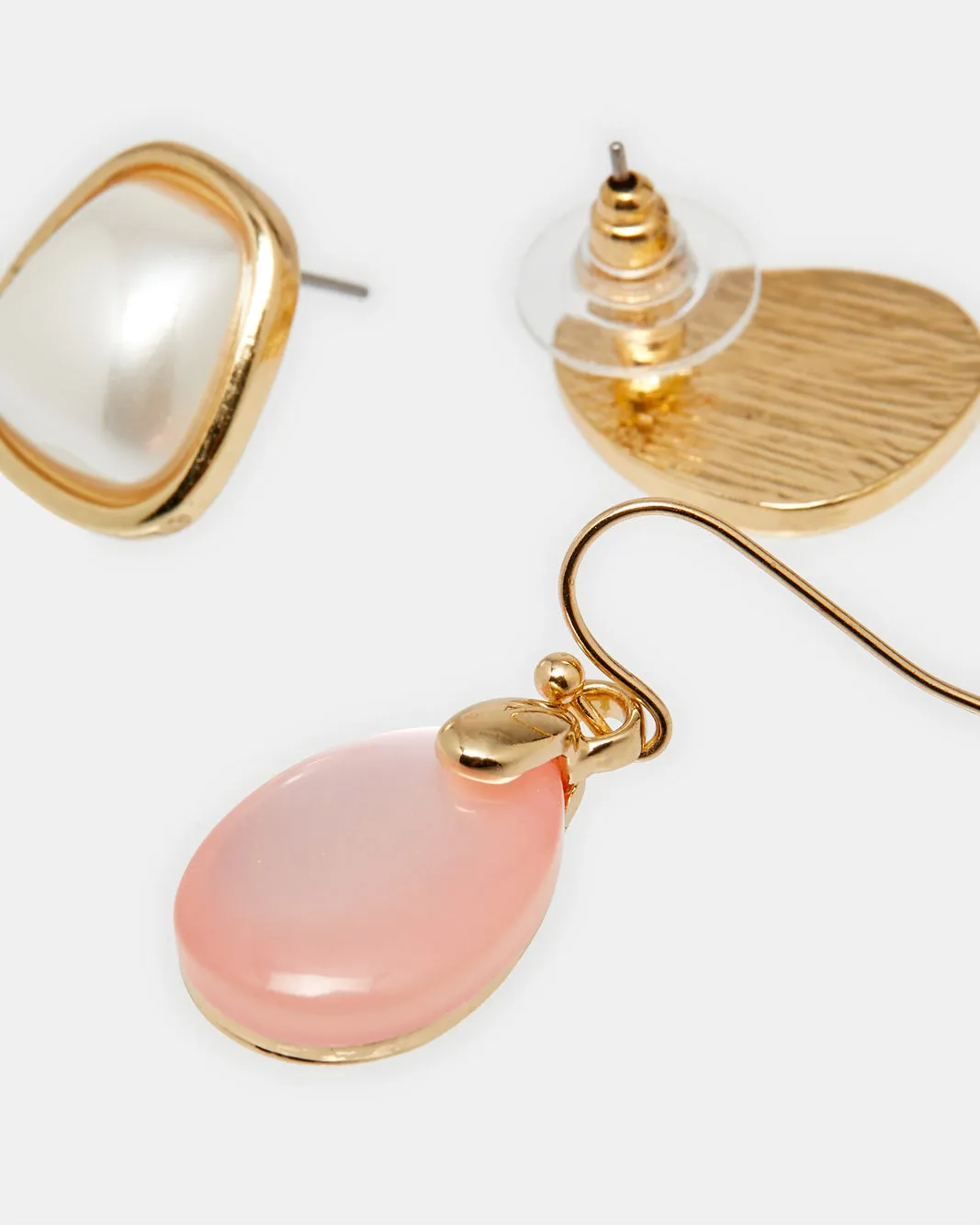 Women Assorted Embellished Earrings (3 Pairs) sold by Redtag product image thumbnail 3