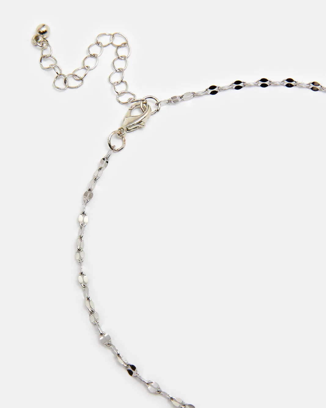 Women Silver Embellished Earrings and Necklace (Pack of 2) sold by Redtag product image thumbnail 3