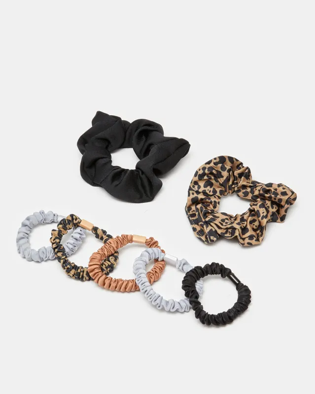 Women Assorted Scrunchy Set (Pack of 7) sold by Redtag