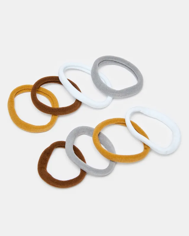 Women Assorted Scrunchy Set (Pack of 8) sold by Redtag