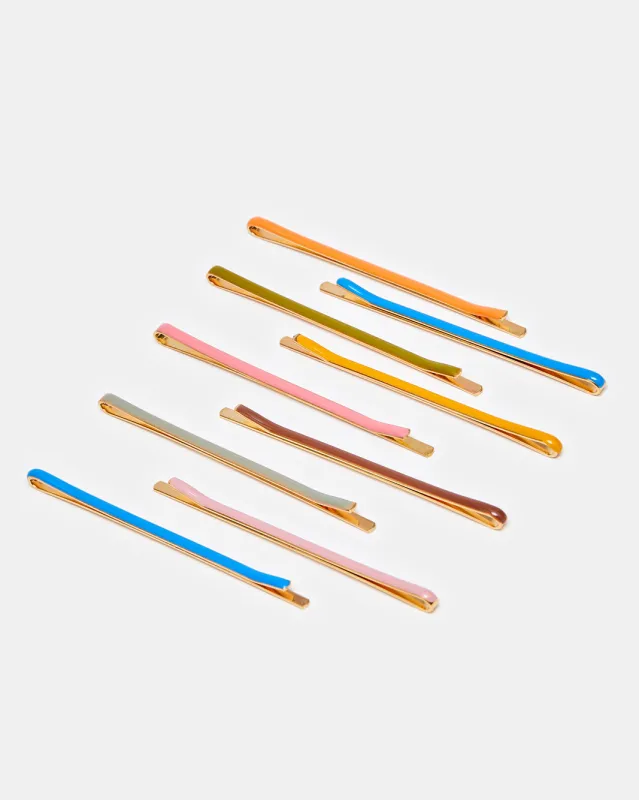 Women Assorted Hair Clip Set (24 Piece) sold by Redtag