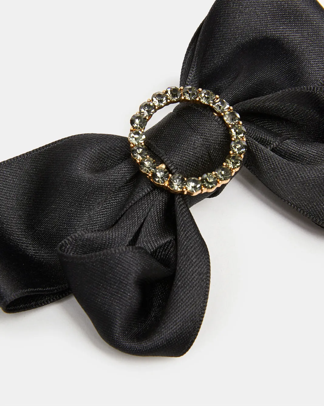Women Black Bow Hair Clip sold by Redtag product image thumbnail 3