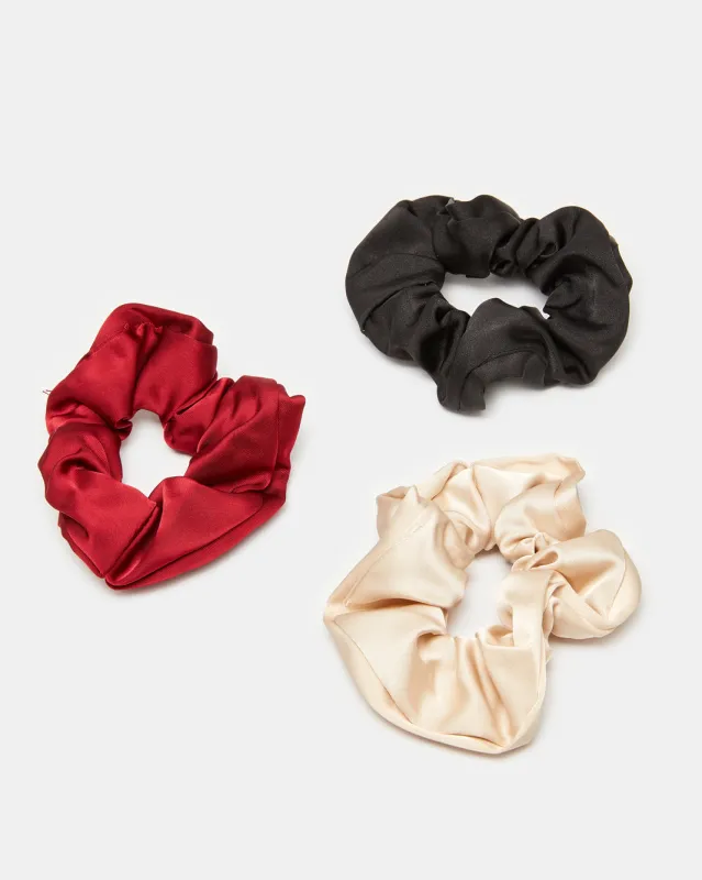 Women Assorted Scrunchy Set (3 Piece) sold by Redtag