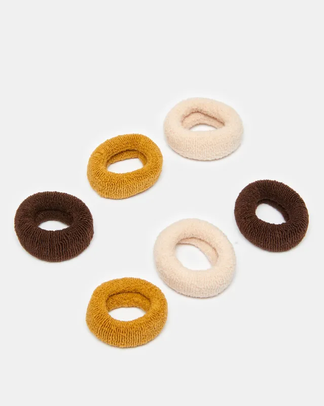 Women Assorted Scrunchy Set (6 Piece) sold by Redtag