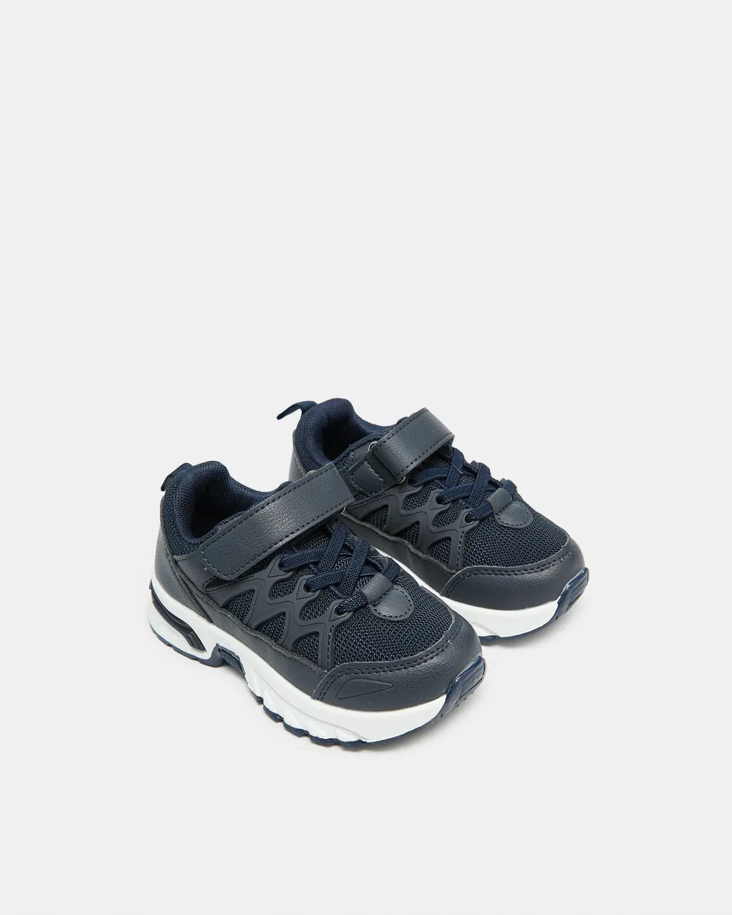 Boys Navy Trekker Sneakers sold by Redtag product image thumbnail 2