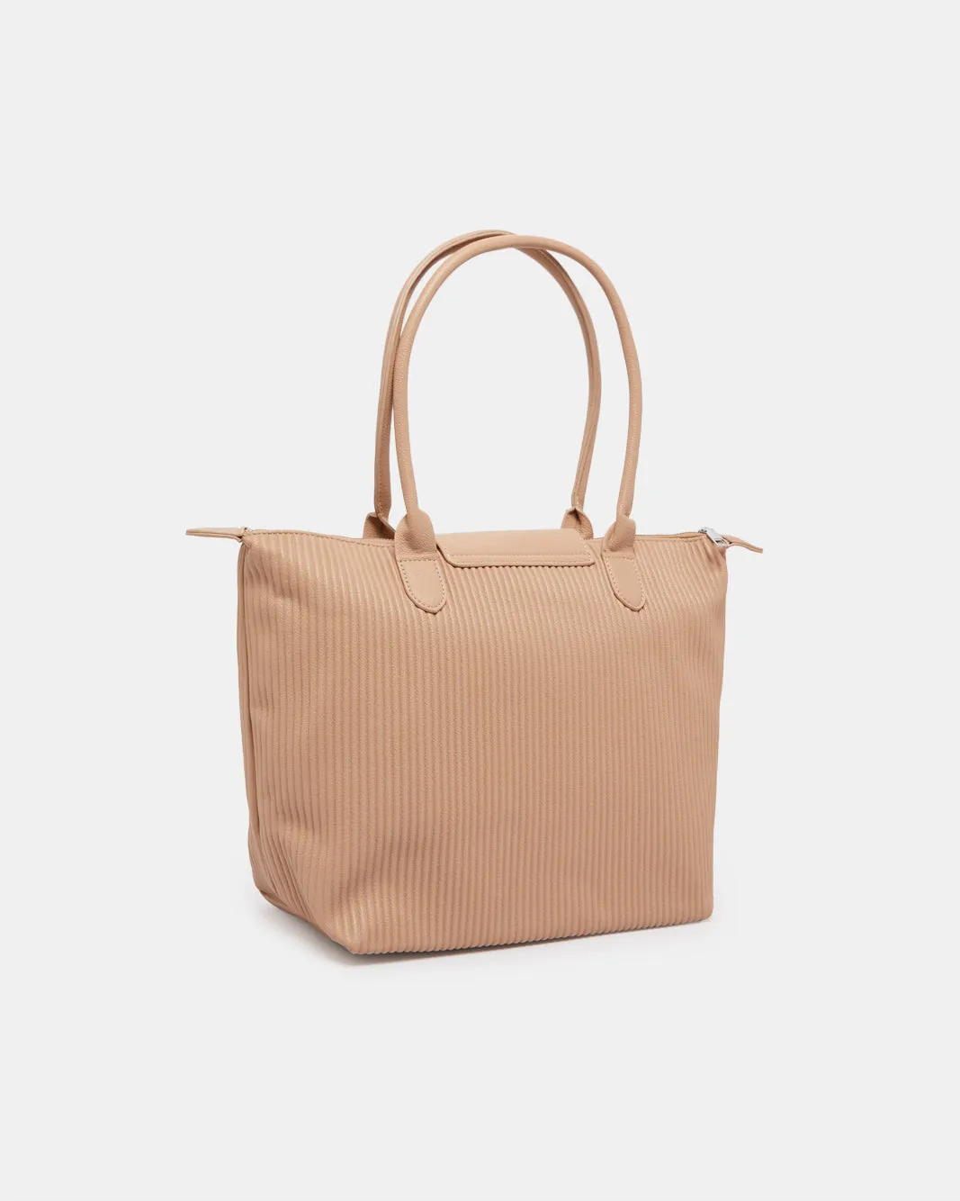 Women Beige Solid Tote Bag sold by Redtag product image thumbnail 2