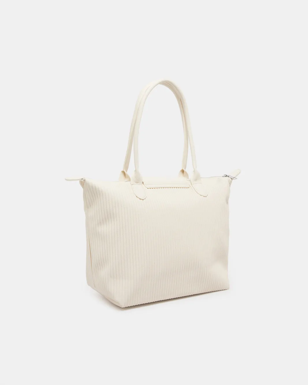 Women Beige Solid Tote Bag sold by Redtag product image thumbnail 2