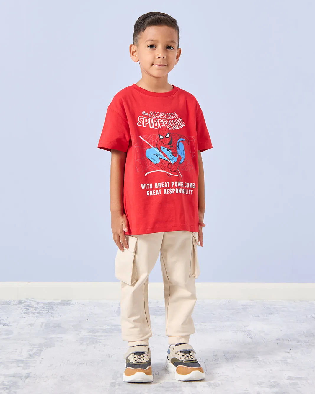 Boys Ivory Cargo Pocket Track Pants sold by Redtag product image thumbnail 2