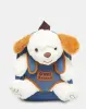 Girls White Fur Backpack sold by Redtag