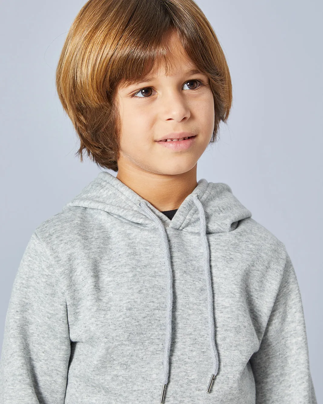 Boys Grey Hooded Sweatshirt sold by Redtag product image thumbnail 4