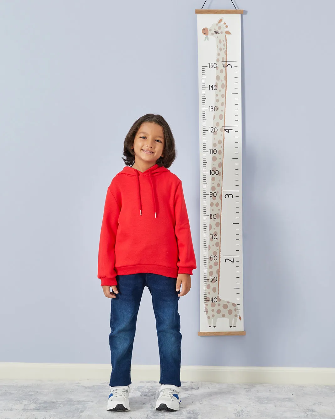 Boys Red Hooded Sweatshirt sold by Redtag product image thumbnail 5