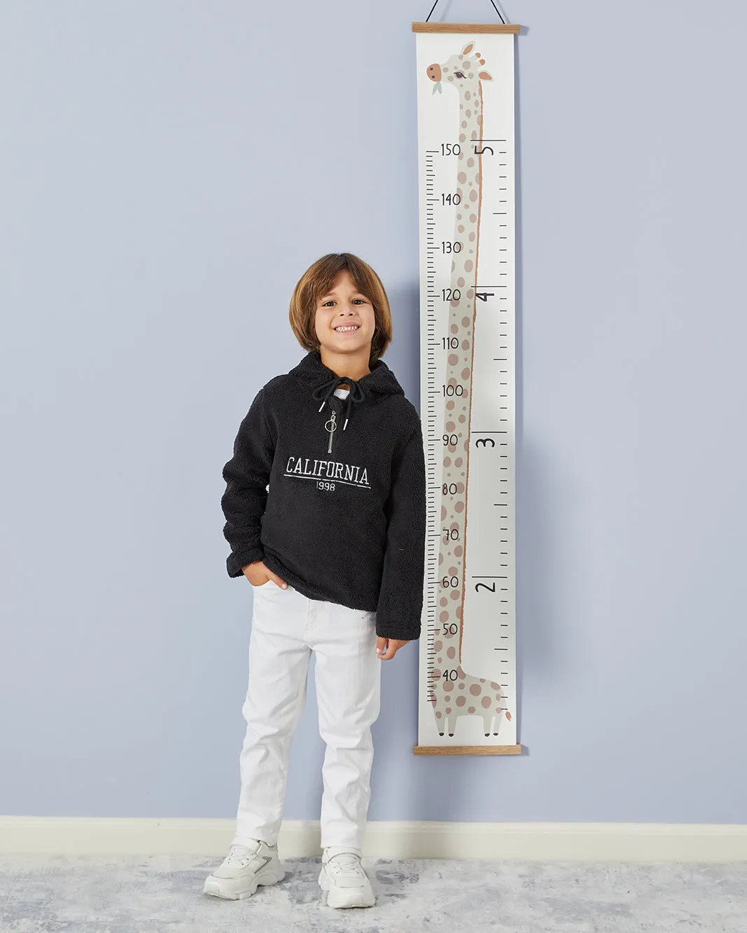 Boys Black Hooded Sweatshirt sold by Redtag product image thumbnail 5