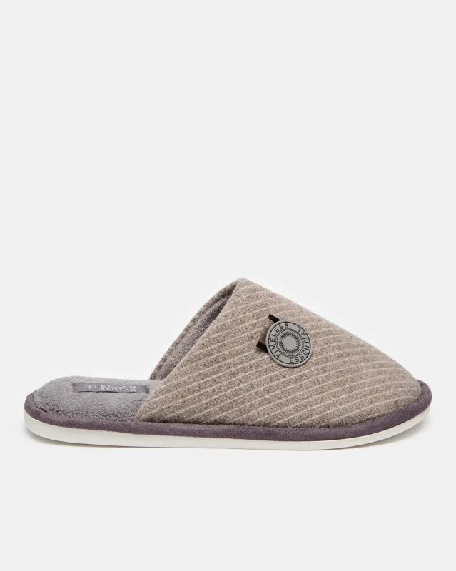 Men Brown Mule Slipper sold by Redtag