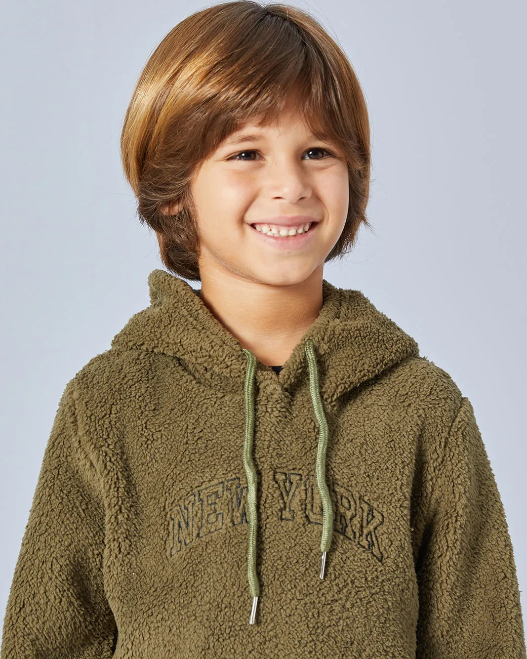 Boys Green Hooded Sweatshirt sold by Redtag product image thumbnail 4