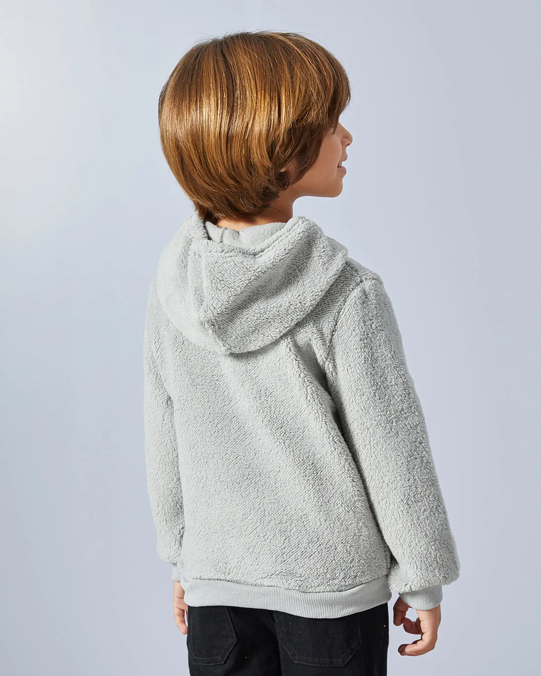 Boys Mint Hooded Sweatshirt sold by Redtag product image thumbnail 3