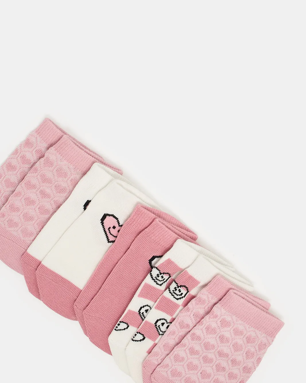 Infant Girls Assorted Ankle Length Socks (Pack Of 5) sold by Redtag product image thumbnail 2