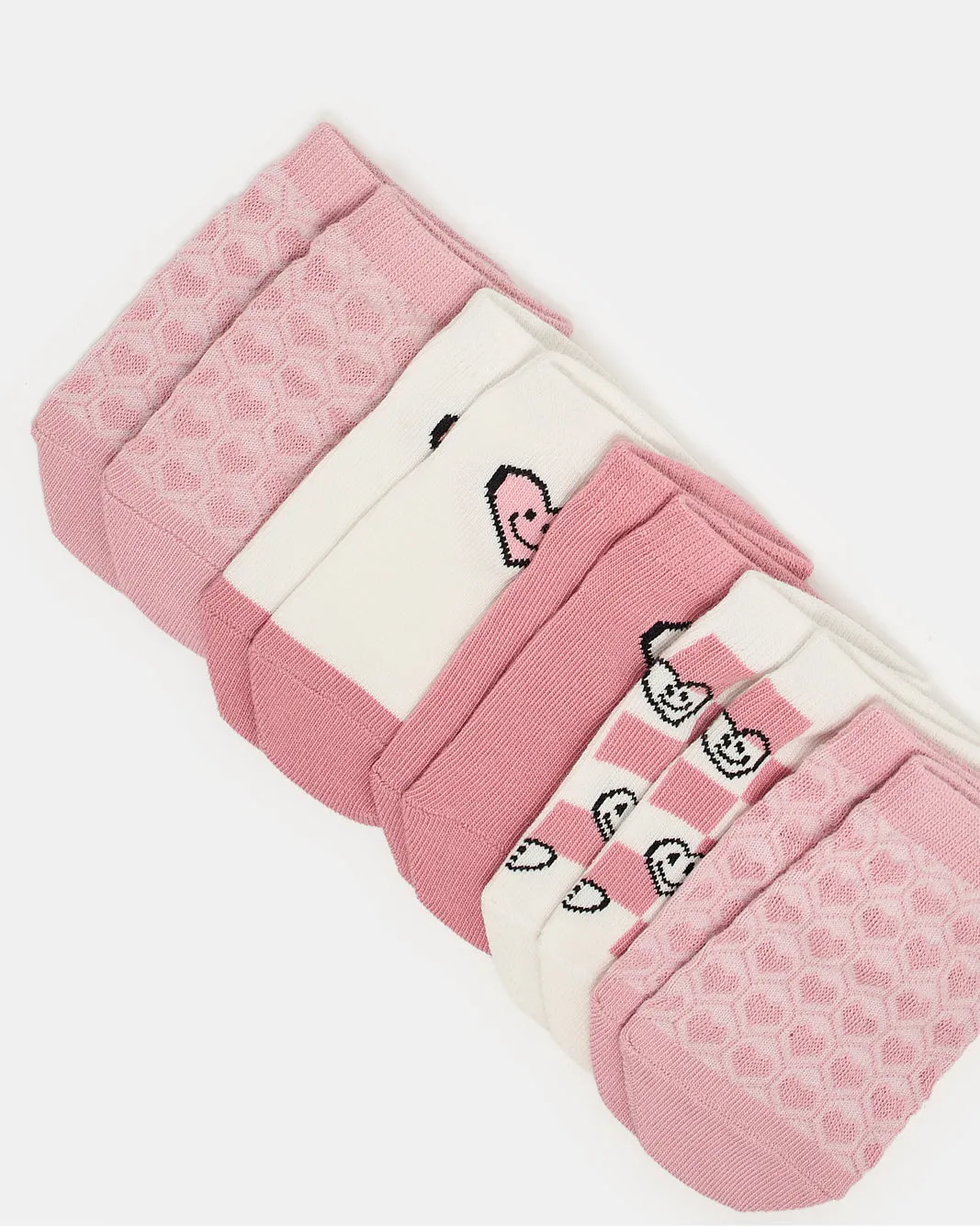 Infant Girls Assorted Ankle Length Socks (Pack Of 5) sold by Redtag product image thumbnail 3