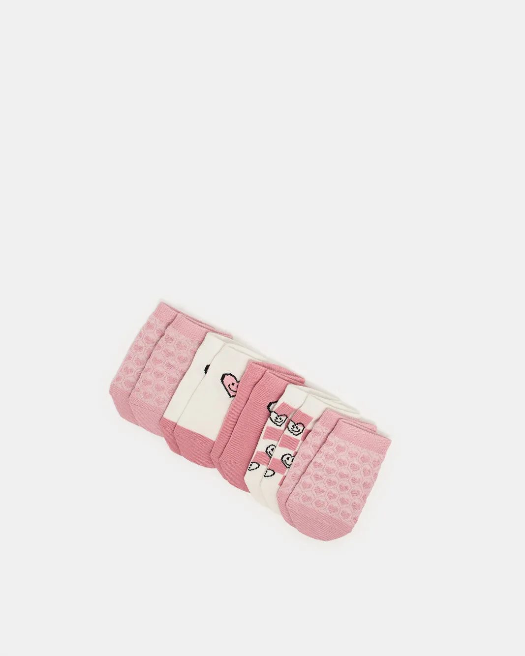 Infant Girls Assorted Ankle Length Socks (Pack Of 5) sold by Redtag