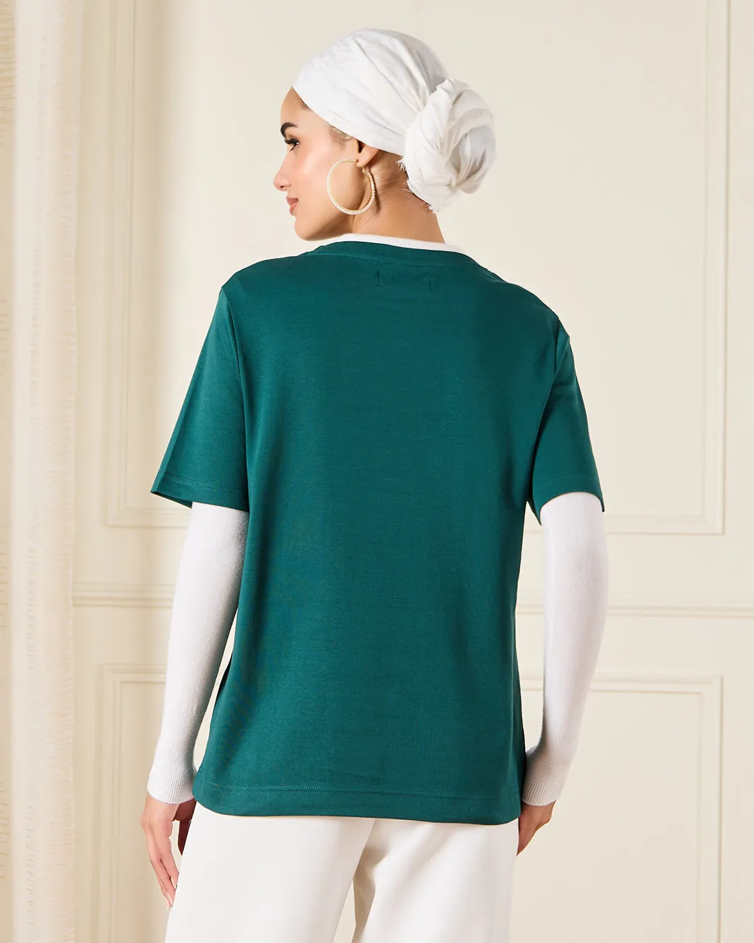Women Green Printed Blouse sold by Redtag product image thumbnail 3