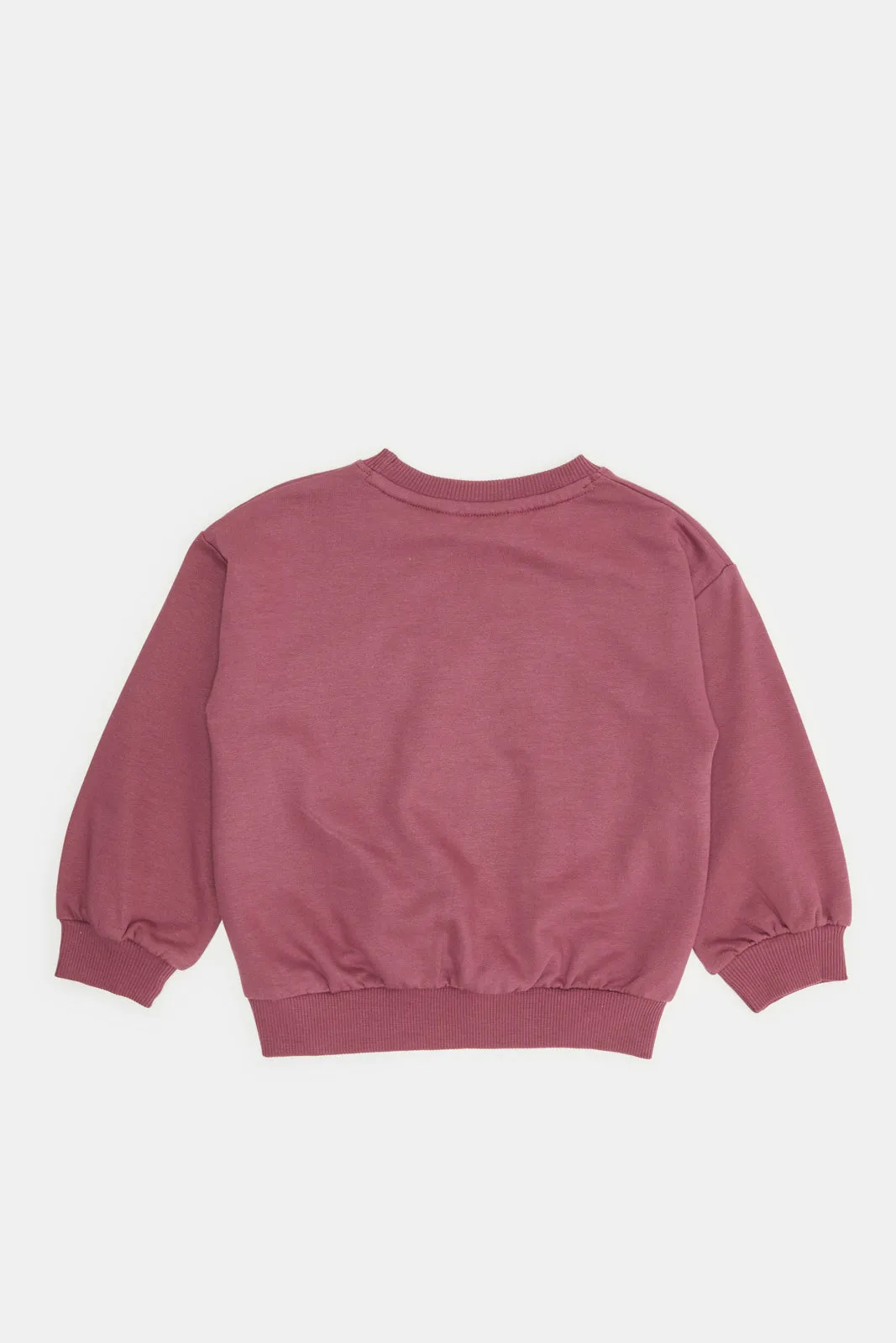 Infant Girls Purple Printed Sweatshirt sold by Redtag product image thumbnail 3