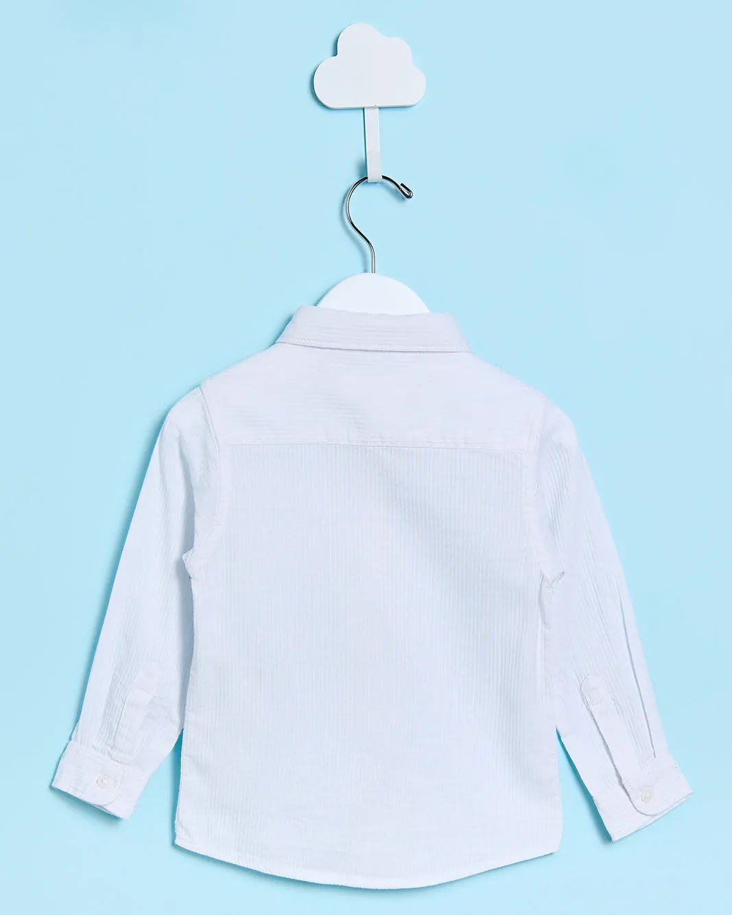 Infant Boys White Oxford Shirt sold by Redtag product image thumbnail 3
