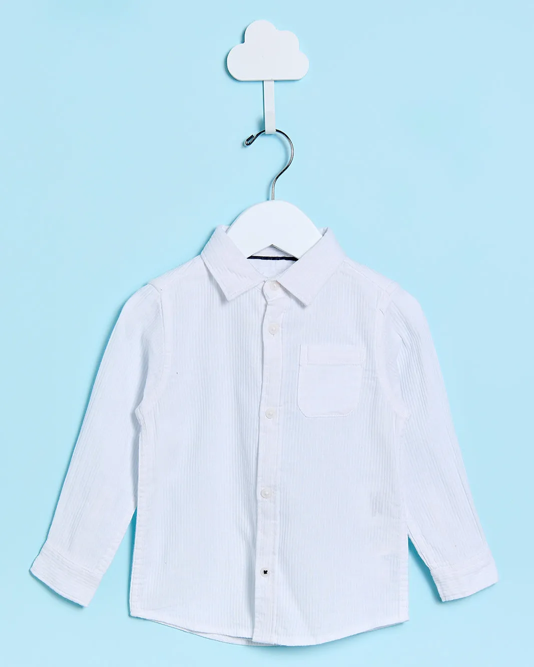 Infant Boys White Oxford Shirt sold by Redtag