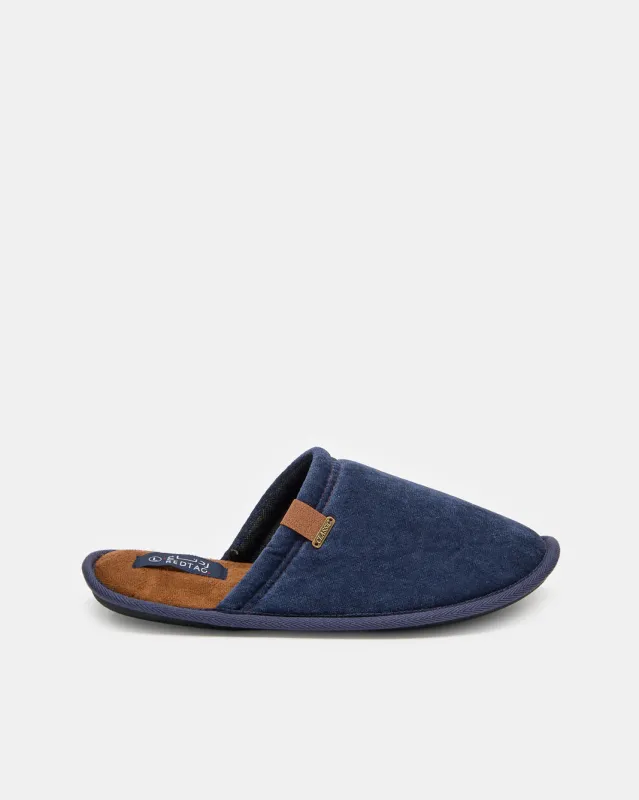 Men Navy Mule Slipper sold by Redtag