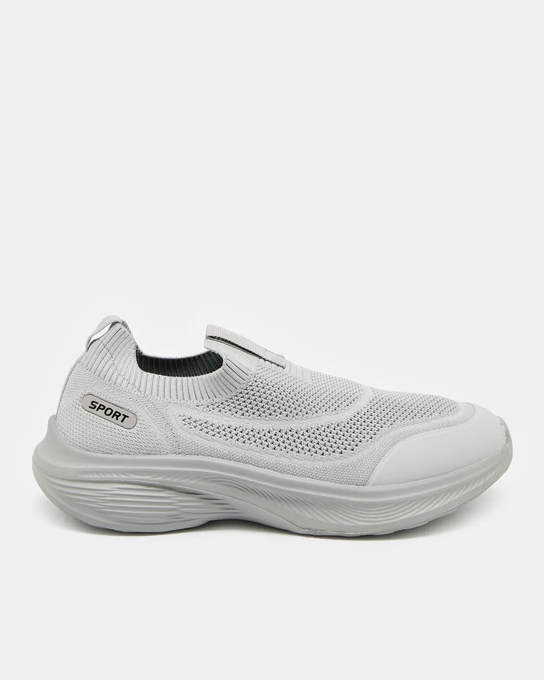 Men Grey Slip On Sneakers sold by Redtag
