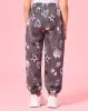 Girls Charcoal Graffiti Active Track Pants sold by Redtag