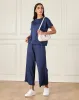 Women Navy Pain Active T-Shirt sold by Redtag