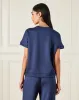 Women Navy Pain Active T-Shirt sold by Redtag