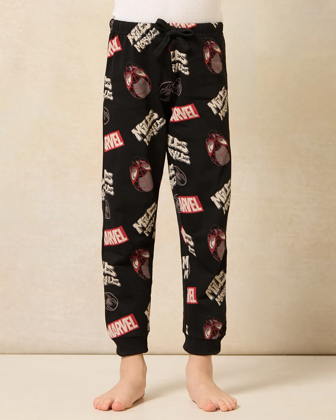 Boys Black Spiderman Print Pajama Set (2 Piece) sold by Redtag product image thumbnail 3