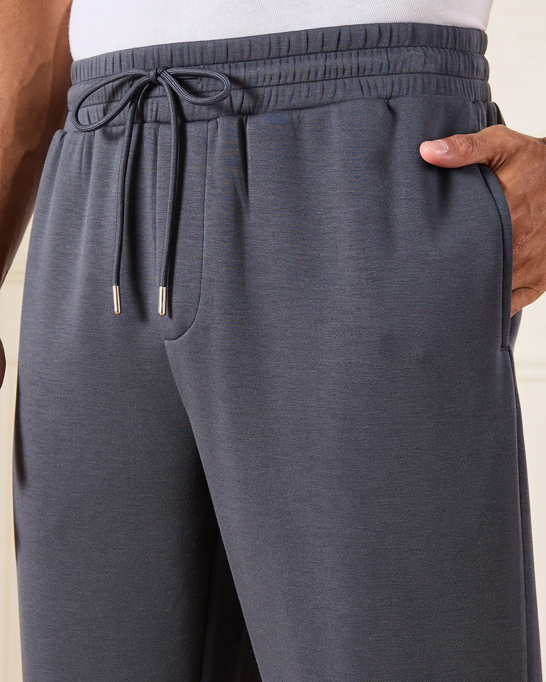Men Grey Lounge Pants sold by Redtag product image thumbnail 4