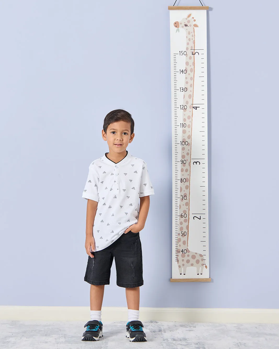 Boys White Printed Polo Shirt sold by Redtag product image thumbnail 5