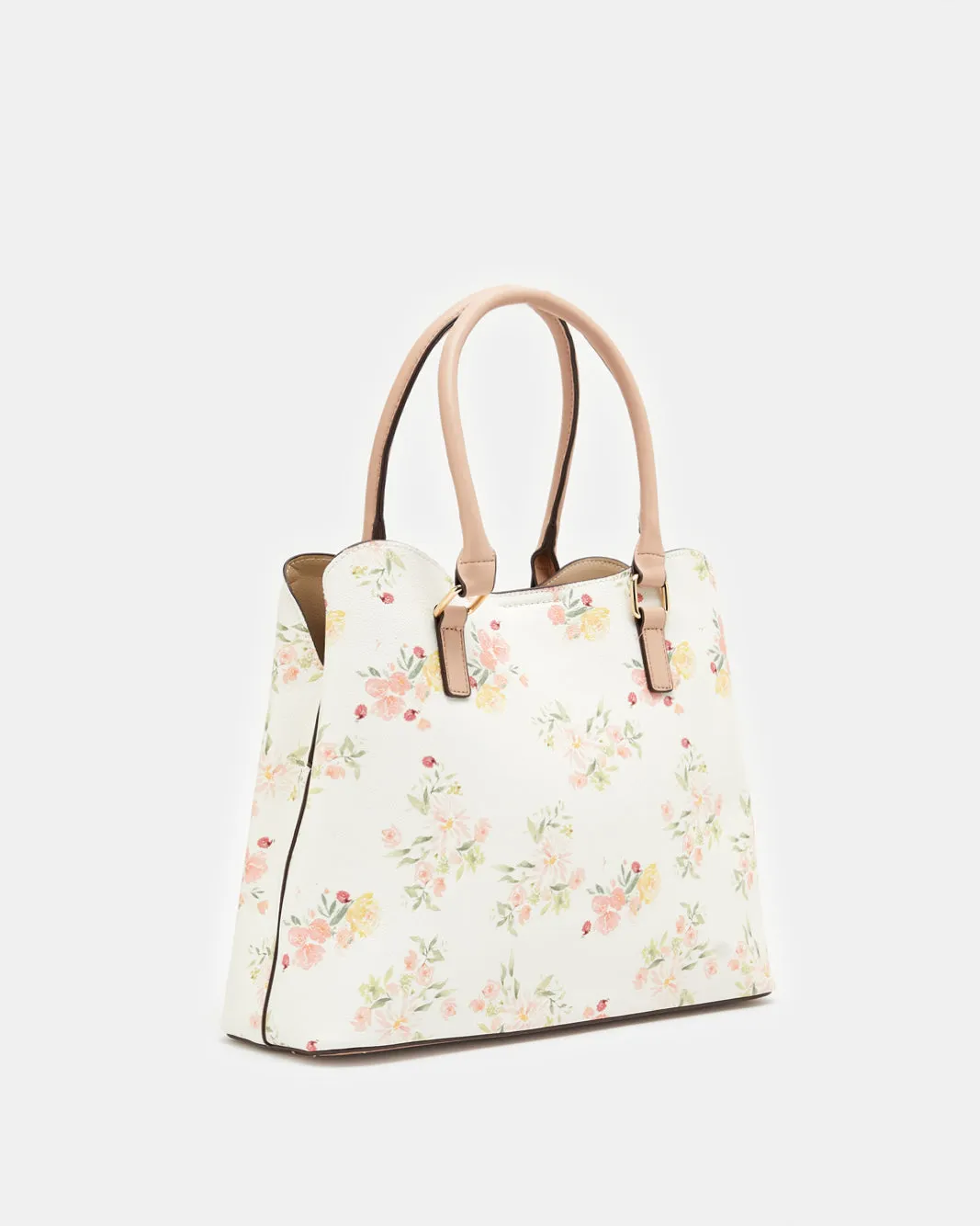 Women White Printed Day Bag sold by Redtag product image thumbnail 3